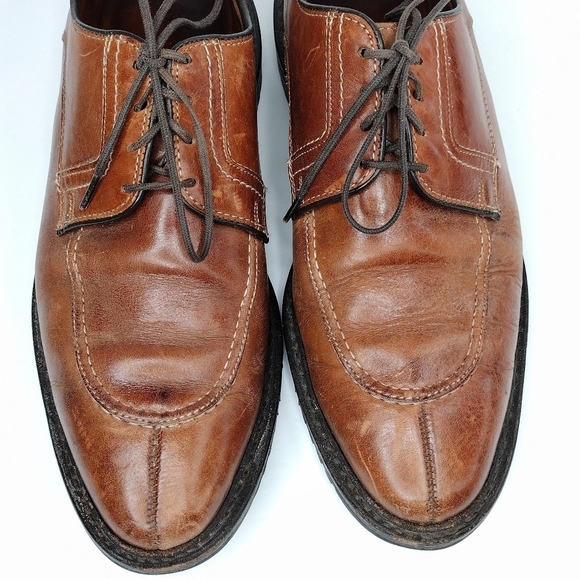 Allen Edmonds Wilbert Brown Leather Comfort Oxfords Shoes Sz 9.5 main image 10